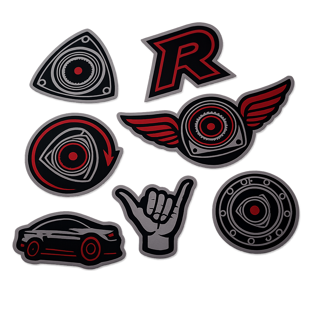 13B Heartbeat Decal